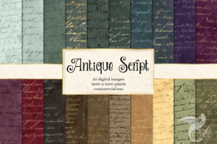 A Closer Look at Antique Script Digital Paper and Where It Fits in Your Creative Toolkit