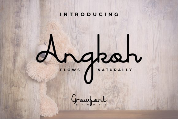 Angkoh: The Enchanting Handwritten Font for Modern Design