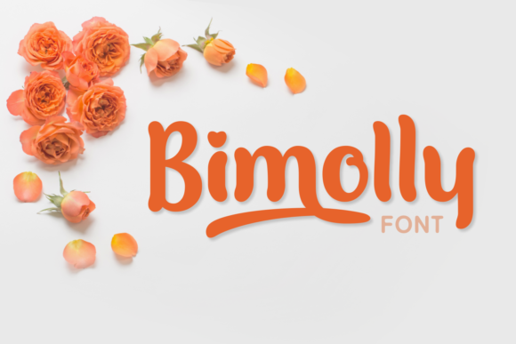 Bimolly: A Sweet Handwritten Font That Brings Warmth and Personality to Any Project