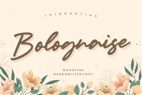 Bolognaise: Integrating a Flowing Handwritten Font into Your Creative Workflow