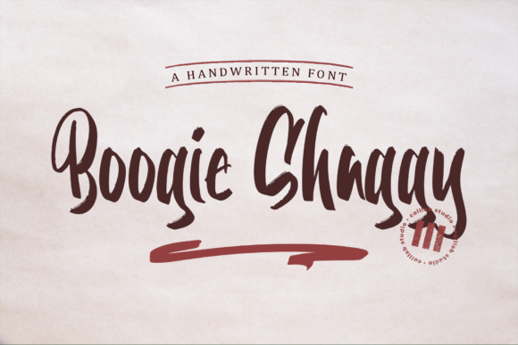 Boogie Shaggy: A Handwritten Font That Makes Every Message Feel Like a Note from Someone You Trust