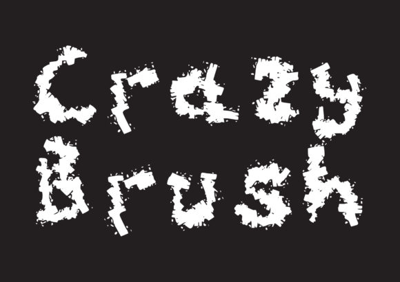 Crazy Brush: A Casual Handwritten Font for Playful Design Projects