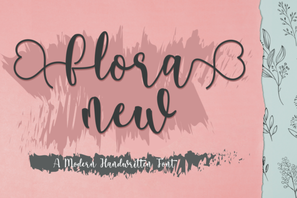 Flora Font: Elegant Handwriting for Designers