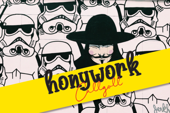 Honywork: The Handwritten Font That Moves With Your Ideas