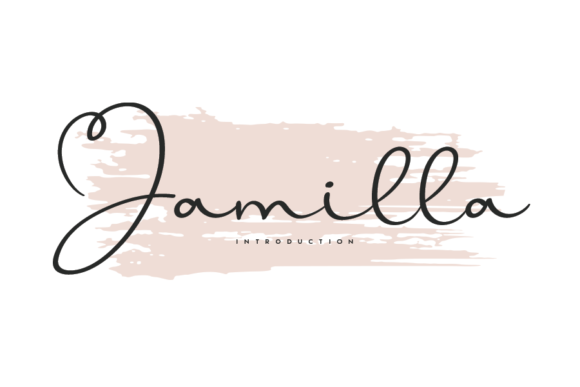 Jamilla: A Sweet and Round Handwritten Font