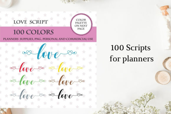 Love Letters Clip Art, 100 Love Font: How to Avoid Common Mistakes and Create Beautiful Planner Stickers