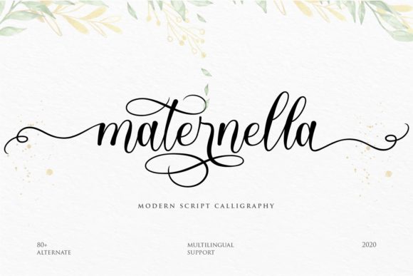 Maternella: What This Handwritten Font Offers and How It Compares to Other Script Styles
