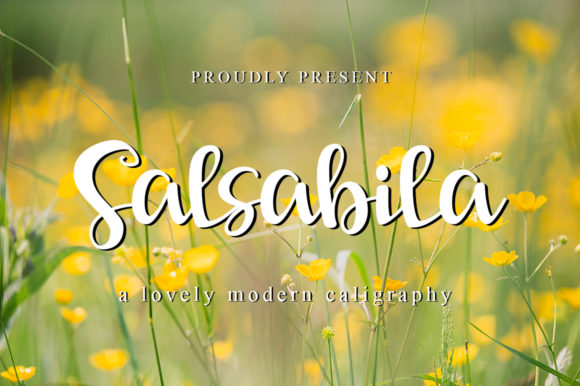 Salsabila: The Handwritten Font That Turns Everyday Designs into Personal Statements