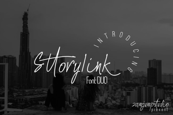 Sttorylink: The Handwritten Font That Feels Like Art