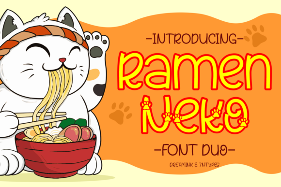 The Strategic Case for Ramen Neko: Using a Whimsical Handwritten Font to Strengthen Visual Communication