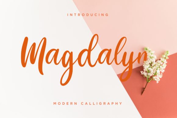 Understanding Magdalyn: A Brush Pen Handwritten Font with Natural Flow
