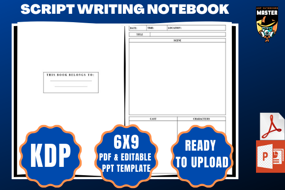 What a KDP Script Writing Notebook Actually Delivers for Self-Publishers